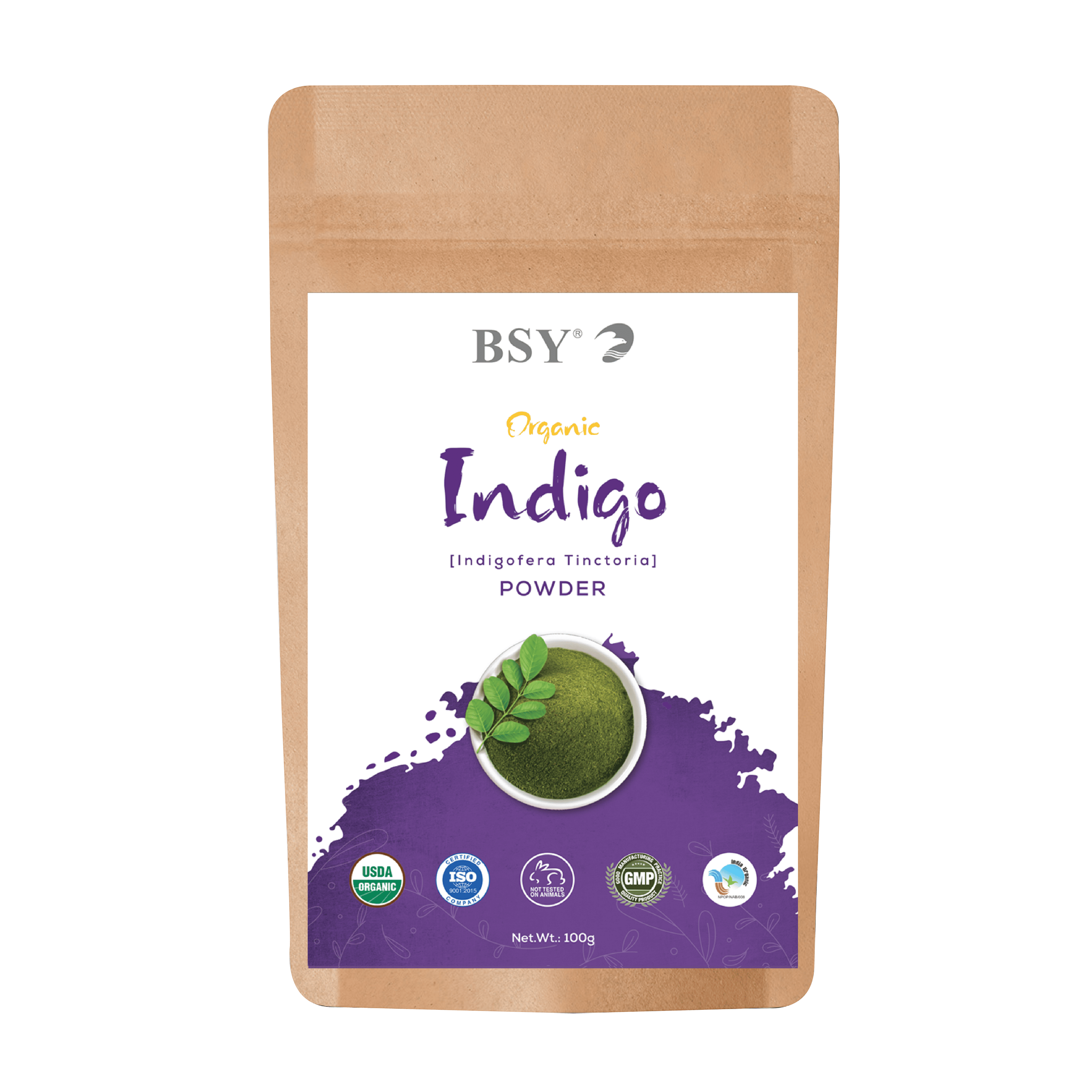 ORGANIC INDIGO POWDER 100G